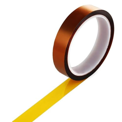 Viaky 3 Rolls High Temperature Tapes, 4/5''*108ft Heat Resistant Tape - color: Brown