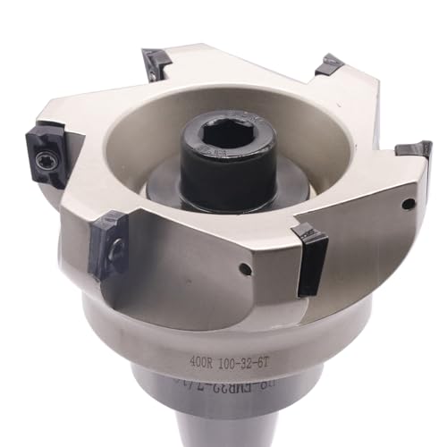 3.94"/100mm Cutting Dia 6-Flute 400R 100-32-6T Face Mill Shell Cutter Set