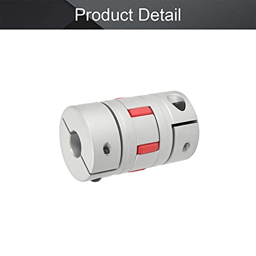 Fielect Shaft Coupling 14mm to 14mm Bore L66x40D Flexible Coupler Joint for Servo Stepped Motor - size: 14mm to 14mm Bore L66x40D