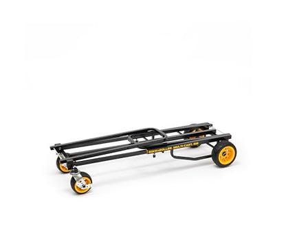 Rock-N-Roller R16RT (Max Wide) 8-in-1 Folding Multi-Cart/Hand Truck/Dolly/Platform Cart/34" to 52" Telescoping Frame/600 lbs. Load Capacity, Black - style: R16RT