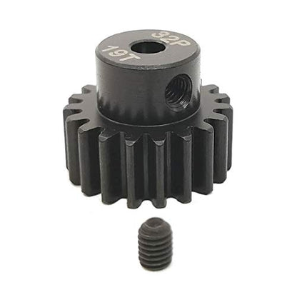 32P Hardened Pinion Gear Set 1/8 inch Hole 17T 18T 19T 20T 21T with Hex Key (Compatible with 0.8 Metric Pitch) - style: 17T 18T 19T 20T 21T