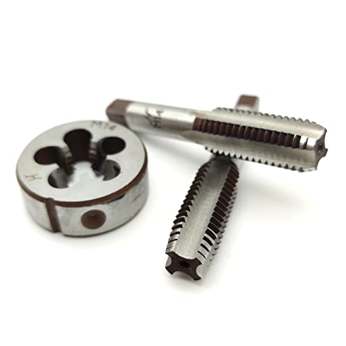 AtticZone M14 x 2.0 Metric Hand Thread Tap and Die Set, Right Hand - size: M14x2.0