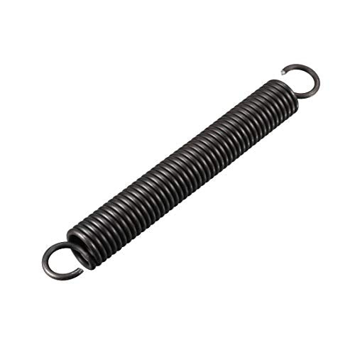 uxcell Extension Spring - 2.5mm Wire Dia, 18mm OD, 150mm Free Length Spring Steel Small Dual Hook Tension Spring - size: 150mm