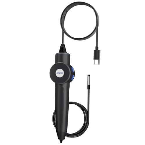 XTOOL Inspection Camera XV200, 2MP&1080P HD& 8 LEDs Automotive Endoscope