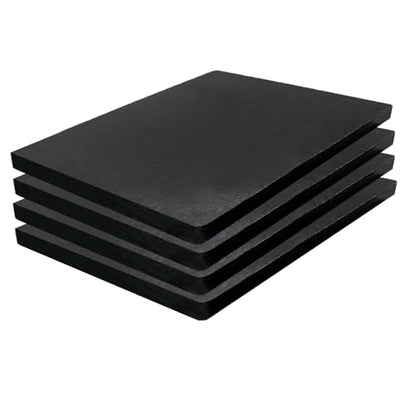 4Pack 3/16" A36 Steel Plate-4" x 4"Hot Rolled Steel Sheet,Weldable Metal Square Steel - size: 4x4x3*16"