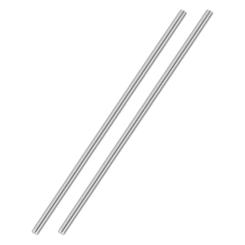 M4-0.7 Fully Threaded Rod 160mm Length Coarse Thread 2Pcs - size: M4‑0.7 160mm