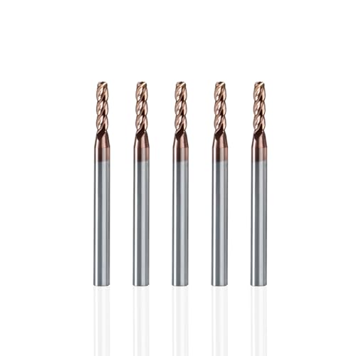 NZ 3/32" 4-Flute Ball Nose End Mill - size: 3/32 inch