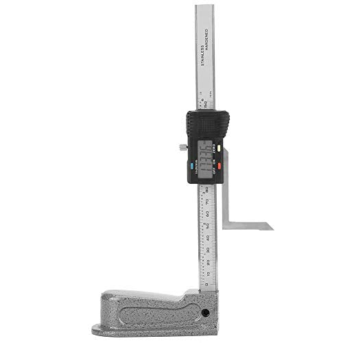 Mumusuki 0-150Mm Digital, Height, Height Caliper Height Gauge Caliper Height Aperture Depth Gauge with Stainless Steel Base