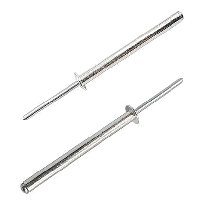 40pcs Aluminum Extra Long Blind Rivets, 3/16" x1-37/64 (M4.8x40mm) - size: 3/16"x1-37/64"(M4.8x40mm)