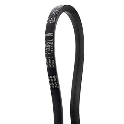 HARFINGTON B-1067 V-Belts Drive Belt 1067mm(42") Inner Girth 17mm Top Width B Section Rubber for Power Transmission - size: 1067mm