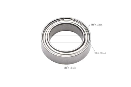 10pcs 683ZZ Bearing High Speed Motor Water Pump Dedicated - size: 683ZZ