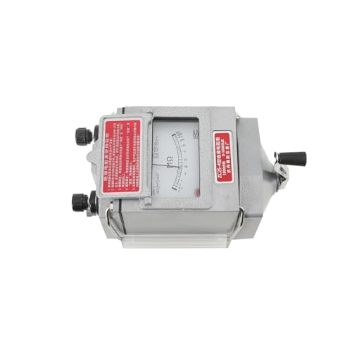 1000MΩ Megger Meter Insulation Resistance Tester with Rubber Bottom, 10 Accurate Resistance Tester Digital Meter, High-precision Resistance Tester Digital Resistance Tester Meter w/Wire 110V US