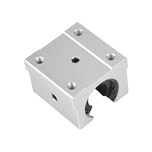 [1 PC] SBR25UU Aluminum Slide Block,1PC 25mm Bearing Slide Block for 25mm SBR25 Linear Motion Guide Rail (SBR25UU, 1 PC) - size: SBR25UU, style: 1 PC