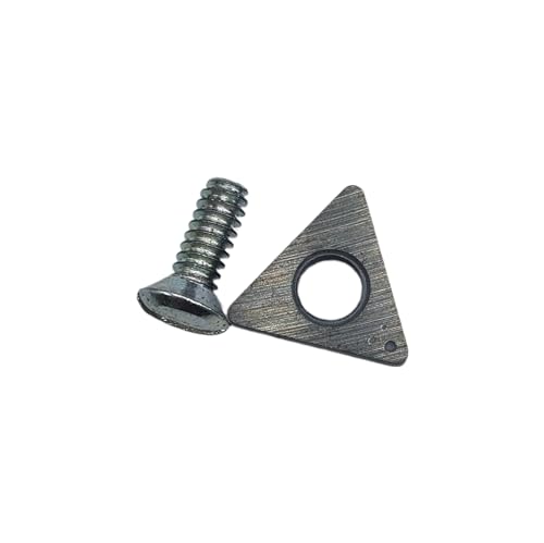 C-HORSE CB6914 Negative‑Rake Carbide Brake Lathe Bits – Fits Ammco 1000/2002/3000 & Hunter BL500/BL505 | 10-Pack Replacement Cutting Tips | Durable Precision Cutting Tips
