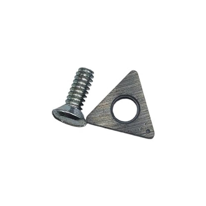 C-HORSE CB6914 Negative‑Rake Carbide Brake Lathe Bits – Fits Ammco 1000/2002/3000 & Hunter BL500/BL505 | 10-Pack Replacement Cutting Tips | Durable Precision Cutting Tips