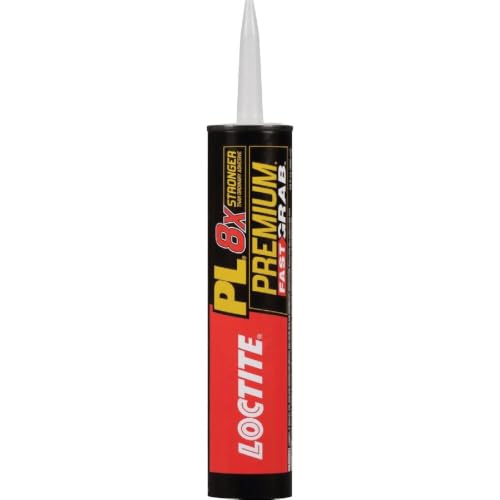 Loctite PL Premium Fast Grab Polyurethane Construction Adhesive, Gray, 10 fl oz Cartridge, 1 Pack - size: 1 Pack