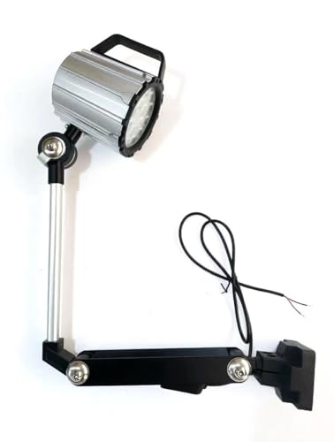 Super Bright 18 Watt LED Work Light 24V Waterproof CNC Machine Lathe Drill Mill Table Lamp Industrial Lighting-Long Arm (18, Watts)