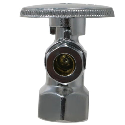 XFITTING 1/2 Inch Female NPT x 3/8 Inch OD Compression Angle Ball Valve, 30-1-5=5XX, 5 Pieces - size: .5" FNPT x .375" Angle