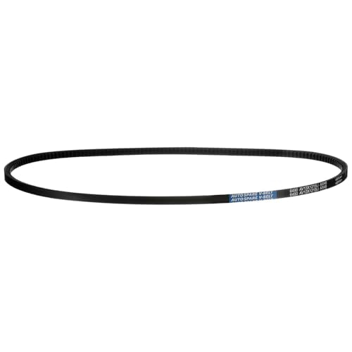 AX48 Belt, Raw Edge Cogged Industrial Rubber EPDM V-Belt, Pack of 1 - size: AX48