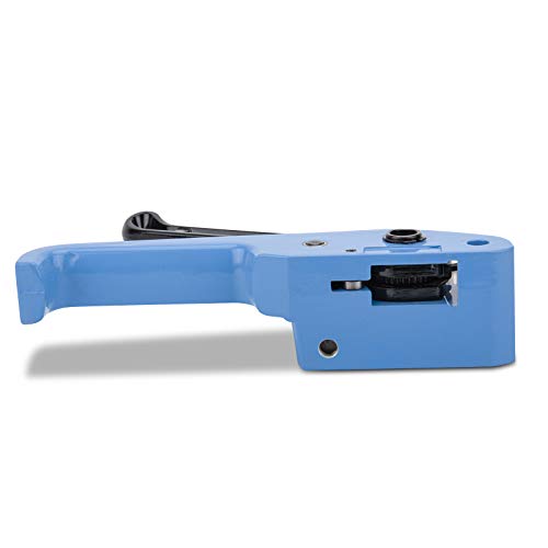MYFAMIREA Heavy Duty Poly Strapping Tensioner Sealer and Cutter Manual Packing Tools Kit for 1/2"-3/4" Width Polyester Polyproplyn Strap(Sky Blue) - style: Tensioner-Sky Blue