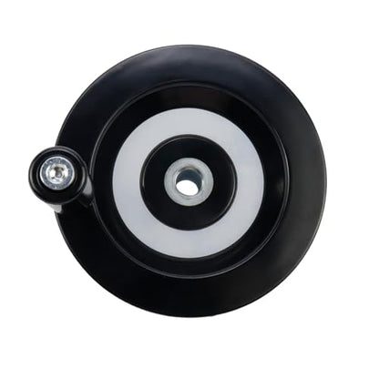 4.92"/ 125mm Black Back Corrugated Hand Wheel for Milling Machine