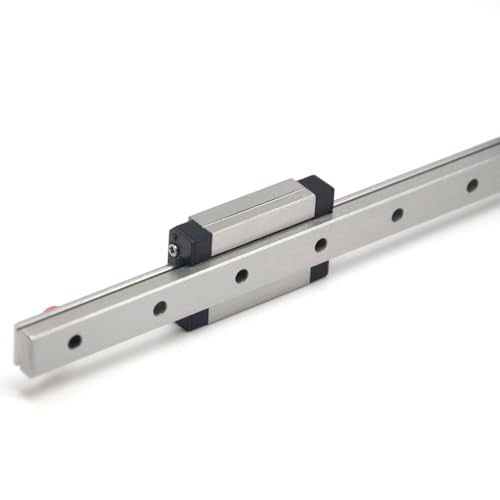 350mm MGN12 Linear Rail Guide with Dual Black MGN12H Carriage Block for 3D Printer and CNC Machine - size: 350mm, style: Rail + 2 x MGN12H(Black)