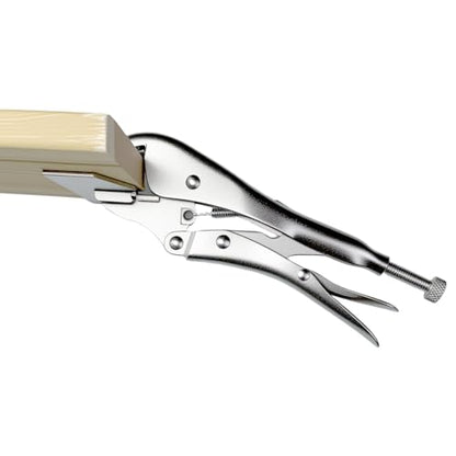Heavy Duty Locking Pliers Set,Adjustable Vice Grips and Channel Locks Plier for Welding, Sheet Metal Bending and Clamping (10 inch) - color: 10 Inch