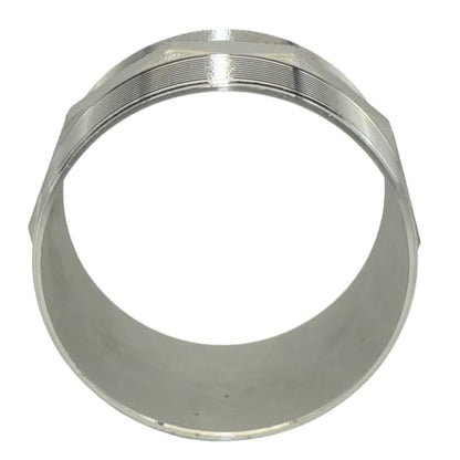 4"x4" NPT Male Threaded Hex Nipple,Stainless Steel 304 Quick Coupler Pipe Fitting (4") - size: 4 Inch