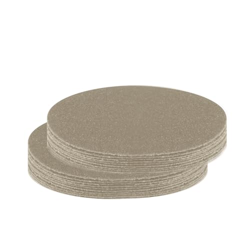 20 Pcs 3 Inch 5000 Grits No Hole Hook and Loop Sanding Discs, Silicon Carbide Wet Dry Flocking Sandpaper for Random Orbital Sander, Wood, Car, Metal, Plastic, Paint Polishing - style: 5000 Grit