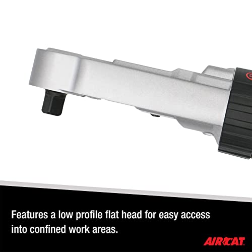 AIRCAT 809-SH 3/8" Sealed Flat Head Ratchet - size: 3/8-Inch (Pack of 1)