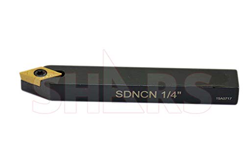 Shars 1/4" Indexable Carbide Turning Tool Set (7 Pcs) 404-2888 P] - size: 1/4" Indexable Tool Set 404-2888