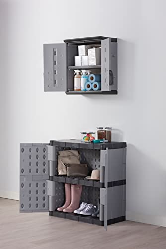 Rubbermaid Resin Storage Cabinet (FG788800MICHR) - size: Small