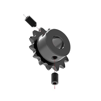 13 Tooth Roller Chain Sprocket, 25 Chain, 8mm Bore - size: 13T/8mm Bore