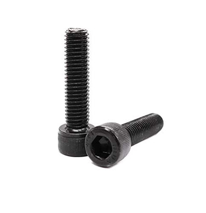 10pcs M10 x 40mm Black Socket Cap Bolts Screws 12.9 Grade Alloy Steel - size: 10pcs M10 x 40mm