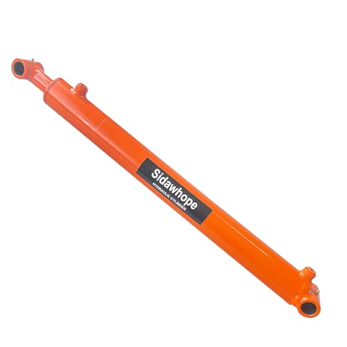 2x20 Hydraulics Weld Cross Tube Hydraulic Cylinder 2" Bore, 20" Stroke 3500PSI Double Acting SAE6 Port Hydraulic Lifting Cylinder (2x20)" Universal Hydraulic Cylinders - size: 2x20