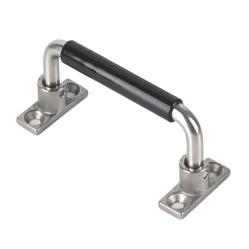 304 Stainless Steel Folding Handle, Four Hole, Hole Center 3.93 in - size: Hole Center 3.93 in, style: Four Hole