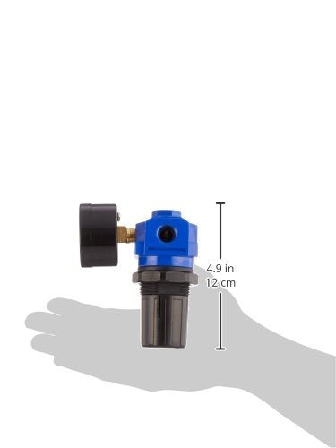 Campbell Hausfeld 1/4-Inch Mini Air Regulator with Gauge, MP514803AV