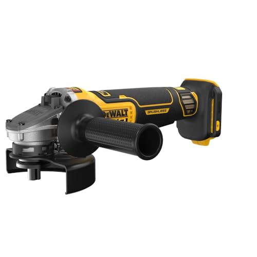 DEWALT 20V MAX* XR Brushless Cordless 4-1/2-5 in. Angle Grinder (Tool Only) (DCG410B) - style: 20V MAX XR 4.5-5IN Grinder