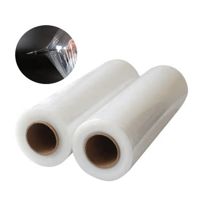 18" Stretch Film/Wrap 1500 feet 80 Gauge Industrial, Clear Packing Moving Packaging Heavy Duty Shrink Film (1 Roll) - size: 1 Roll