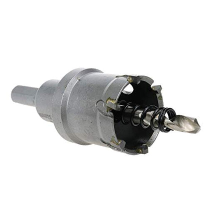 Carbide Hole Saw 1.26-inch/32mm Cutting Dia Hole Cutter for Cutting Stainless Steel Iron - size: 1.26"/32mm
