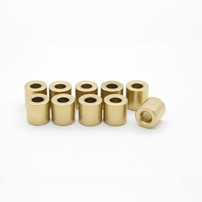 Sintered Bronze Sleeve Bearing Bushing 4mm ID x 8mm OD x 8mm L Oil-Impregnated 10pcs - size: 4*8*8mm