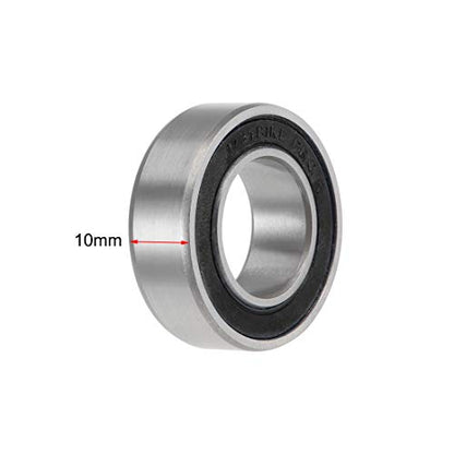 uxcell 173110-2RS Deep Groove Ball Bearings 17mm x 31mm x 10mm Double Sealed Chrome Steel P0(ABEC1) 4pcs - size: 35mmx80mmx21mm