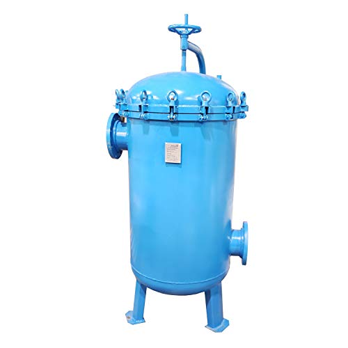 PRM Carbon Steel 6 Bag Multi Bag Filter Housing, Uses #2 Size Filter Bags, 150 PSI Pressure