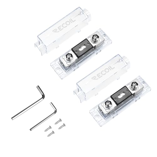 RECOIL ZAFH2-200 in-line ANL Fuse-Holders 1 X 0/2/4 Gauge Input & Output