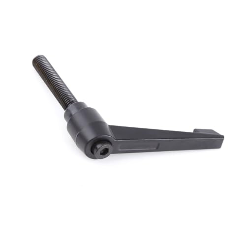 Ymiko Adjustable Fixing Handle M10 1.5 Thread Clamping Lever with Stud Ratcheting Feature Coating for M10*25 and M10*50 - size: M10*50