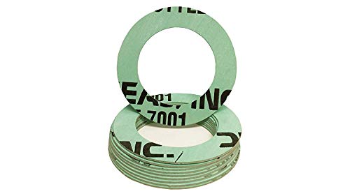 Lamons 1-1/2” Ring Gasket Qty 10 gaskets 150# Class Flange NSF-61 Certified, 1/16" Thick - size: 1/16" Thick