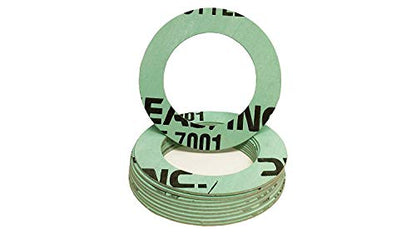 Lamons 1-1/2” Ring Gasket Qty 10 gaskets 150# Class Flange NSF-61 Certified, 1/16" Thick - size: 1/16" Thick