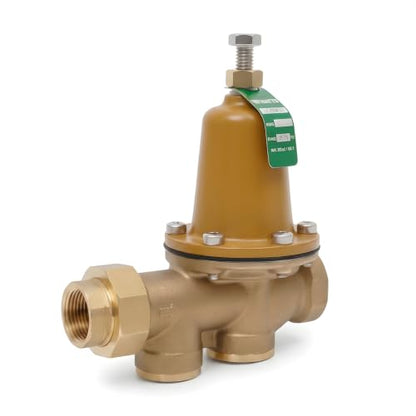 LF25AUB-Z3 3/4 inch Pressure Reducing Valve, Water Pressure Regulator for home with NPT Female Union x NPT Female - Stainless Steel Strainer (3/4 inch)