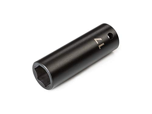 TEKTON 1/2 Inch Drive x 17 mm 6-Point Impact Socket | SID23117 - size: 17 mm, style: Deep