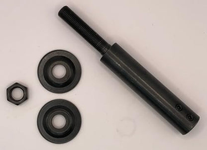 6-1/4” Long Shaft Arbor Extension fits 5/8" LEFT side shaft Motor Arbor Threaded Shaft Adapter for Buffing Grinding Wheels/For Bench Grinder Qty 1